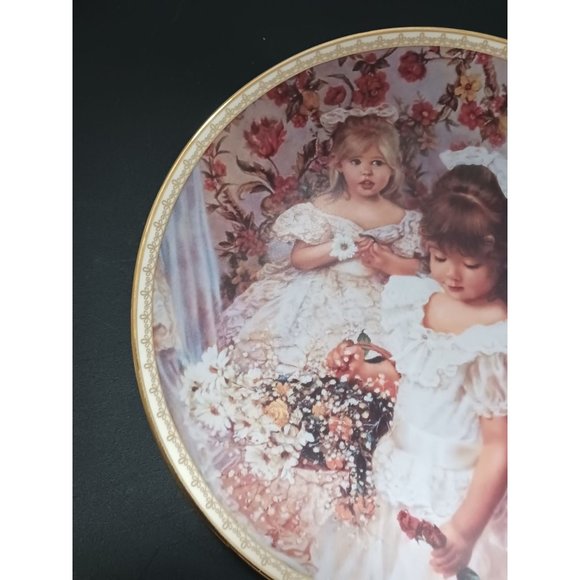 A Special Day Collectors Plate By Sandra Kuck 1994 - Picture 3 of 7